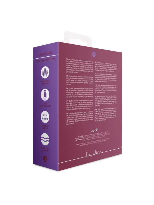 KIT PARA ELA (S)EXPLORE DARK CHERRY LOVELINE