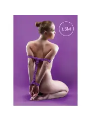 MINI CORDA JAPANESE 4.9 FT/ 1,5 M ROXA OUCH!