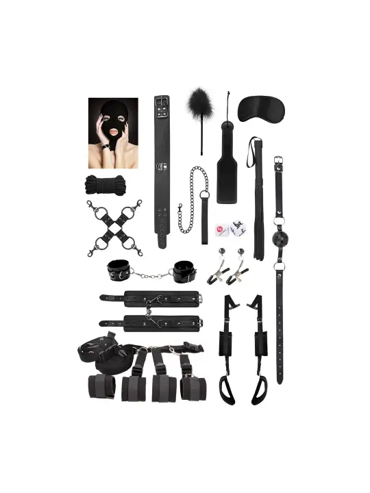 KIT BONDAGE ADVANCED BONDAGE PRETO OUCH!