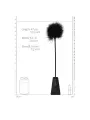 ESPANADOR DE PLUMAS COM CHIBATA PRETO OUCH!