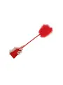 ESPANADOR DE PLUMAS COM CHIBATA VERMELHA OUCH!
