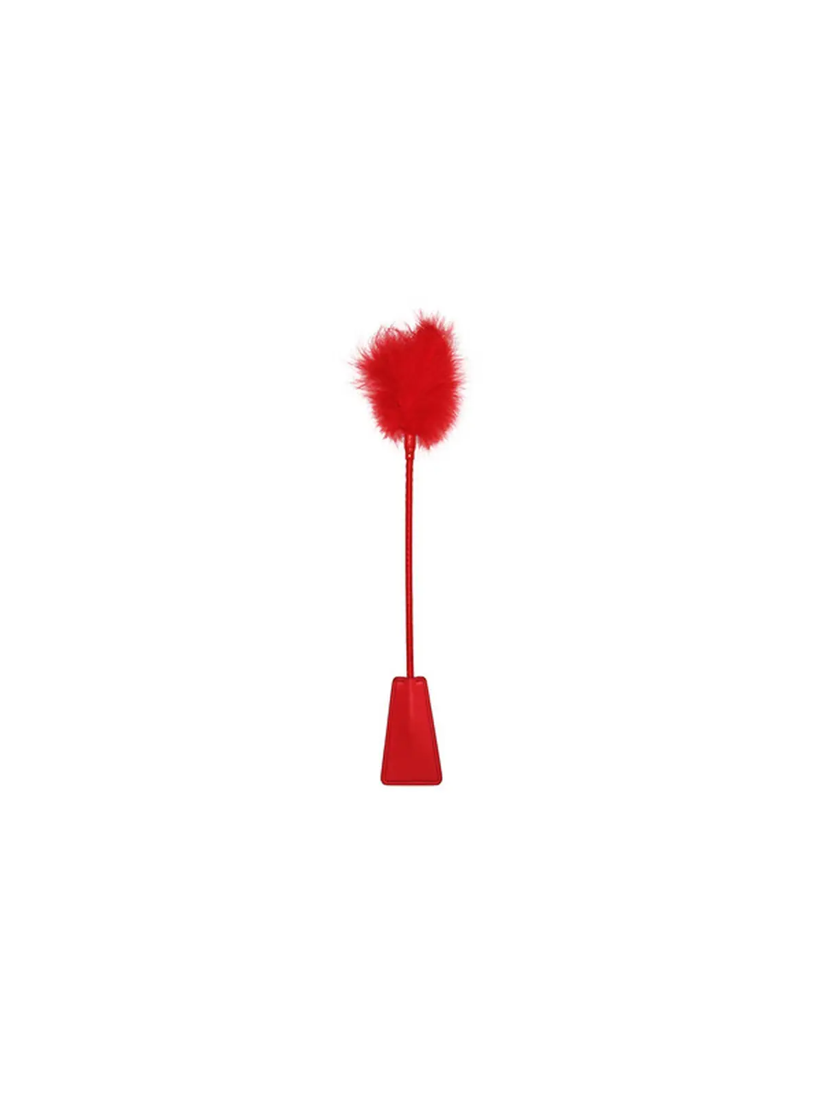 ESPANADOR DE PLUMAS COM CHIBATA VERMELHA OUCH!
