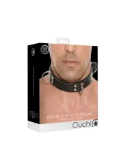 COLEIRA BONDAGE DELUXE PRETO OUCH!