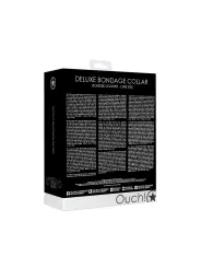 COLEIRA BONDAGE DELUXE PRETO OUCH!