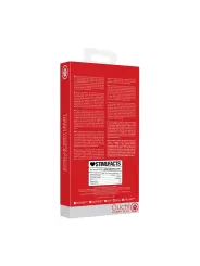 COLEIRA EM NEOPRENO VERMELHA COM TRELA OUCH!