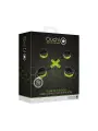 ALGEMAS PARA PULSOS E TORNOZELOS COM HOGTIE GLOW IN THE DARK OUCH!