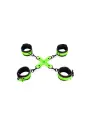 ALGEMAS PARA PULSOS E TORNOZELOS COM HOGTIE GLOW IN THE DARK OUCH!