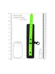 ALGEMAS PARA PULSOS E TORNOZELOS COM HOGTIE GLOW IN THE DARK OUCH!