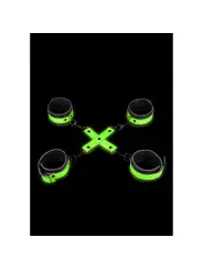 ALGEMAS PARA PULSOS E TORNOZELOS COM HOGTIE GLOW IN THE DARK OUCH!