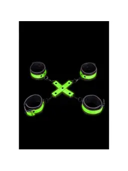 ALGEMAS PARA PULSOS E TORNOZELOS COM HOGTIE GLOW IN THE DARK OUCH!