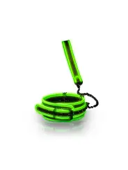 COLEIRA COM TRELA GLOW IN THE DARK OUCH!