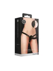 ARNÊS AJUSTÁVEL COM DILDO PRETO OUCH!