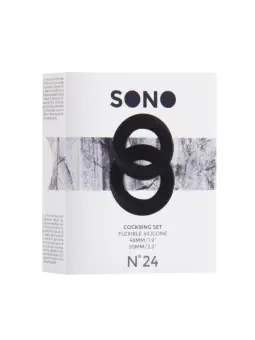 CONJUNTO DE 2 ANÉIS PARA O PÉNIS OUCH!