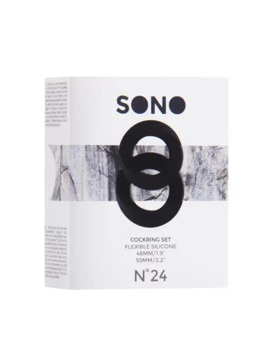 CONJUNTO DE 2 ANÉIS PARA O PÉNIS OUCH!