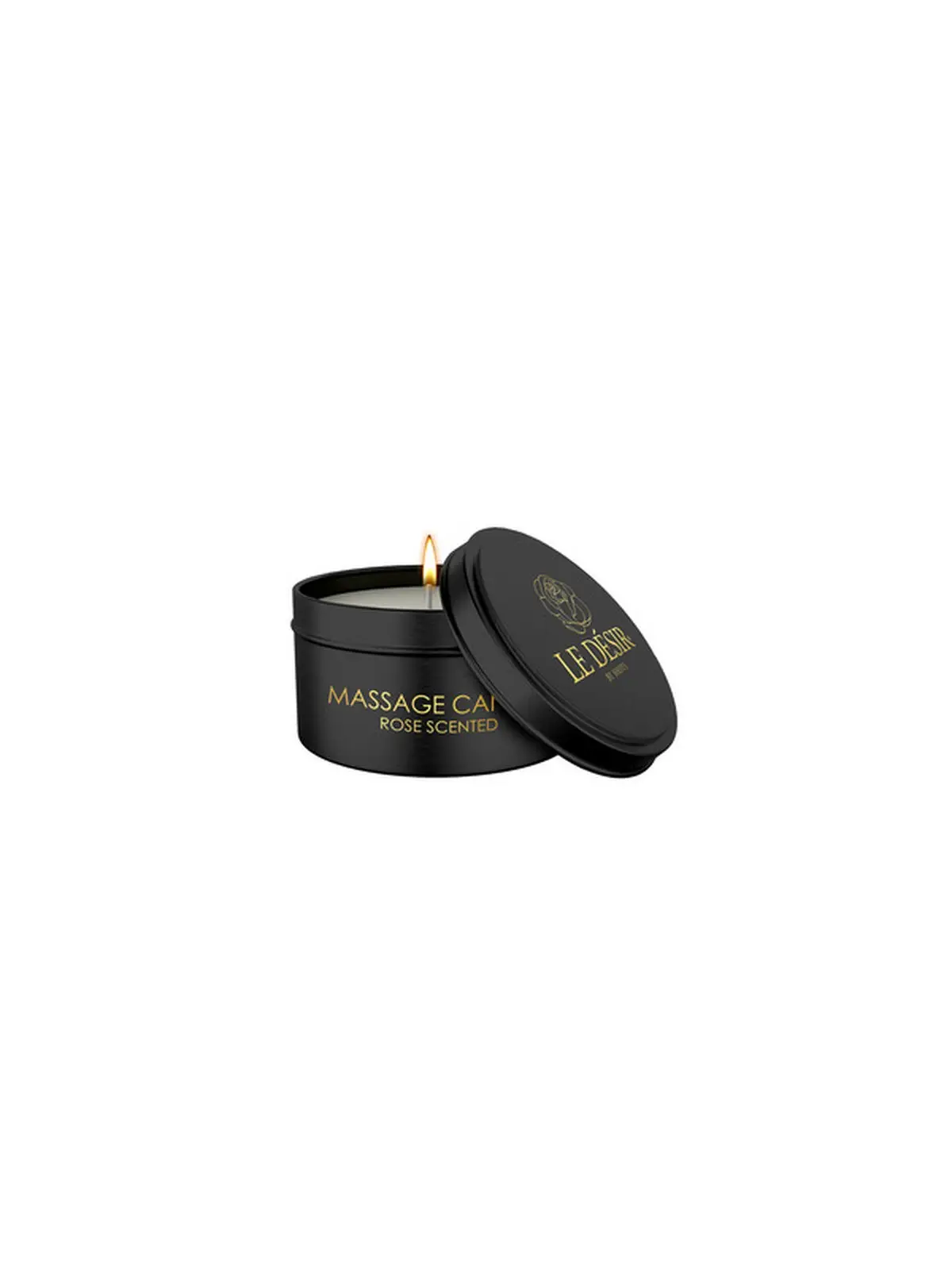 VELA DE MASSAGEM COM AROMA A ROSAS EROTIC 100 GR LE DÉSIR