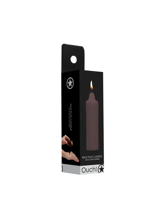 VELA COM AROMA A CHOCOLATE WAX PLAY CANDLE 100 GR OUCH!