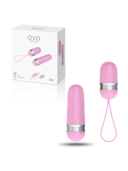 OVO RECARREGÁVEL R4 OVO ROSA