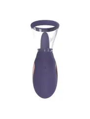 BOMBA RECARREGÁVEL PARA VULVA E SEIOS ENHANCE ROXO PUMPED