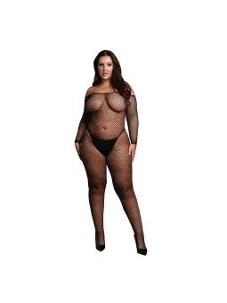 CATSUIT DE REDE PRETO TAMANHO QUEEN LE DÉSIR