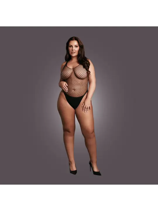 BODY DE REDE PRETO TAMANHO QUEEN LE DÉSIR