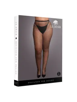 COLLANTS DE REDE PRETOS TAMANHO QUEEN LE DÉSIR