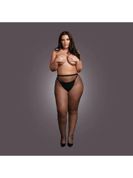 COLLANTS DE REDE PRETOS TAMANHO QUEEN LE DÉSIR