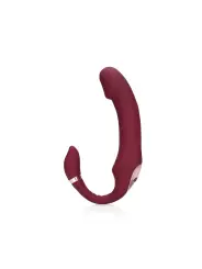 STRAP-ON SEM ARNÊS COM VIBRAÇÃO MERLOT GRAPE LOVELINE