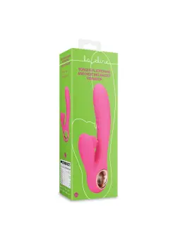 VIBRADOR RABBIT COM LAMBIDA E AQUECIMENTO EXUBERANT PINK LOVELINE