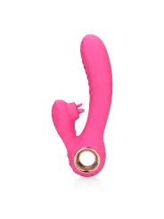 VIBRADOR RABBIT COM LAMBIDA E AQUECIMENTO EXUBERANT PINK LOVELINE