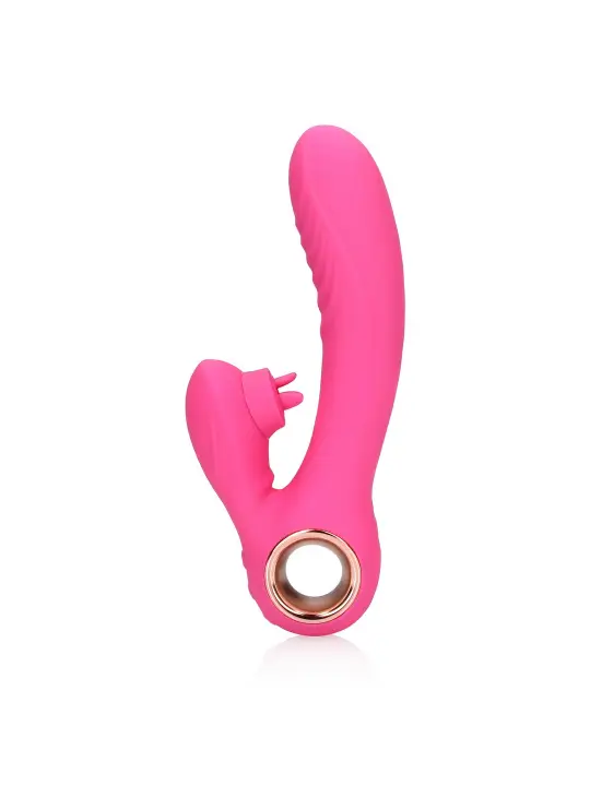 VIBRADOR RABBIT COM LAMBIDA E AQUECIMENTO EXUBERANT PINK LOVELINE