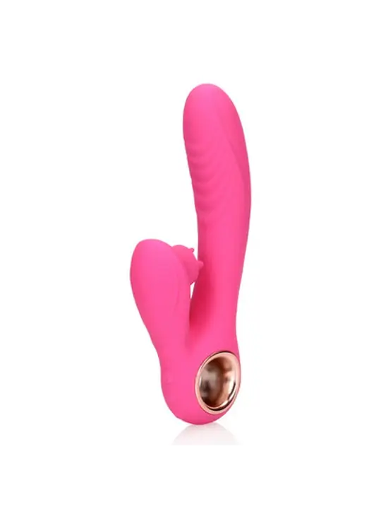 VIBRADOR RABBIT COM LAMBIDA E AQUECIMENTO EXUBERANT PINK LOVELINE