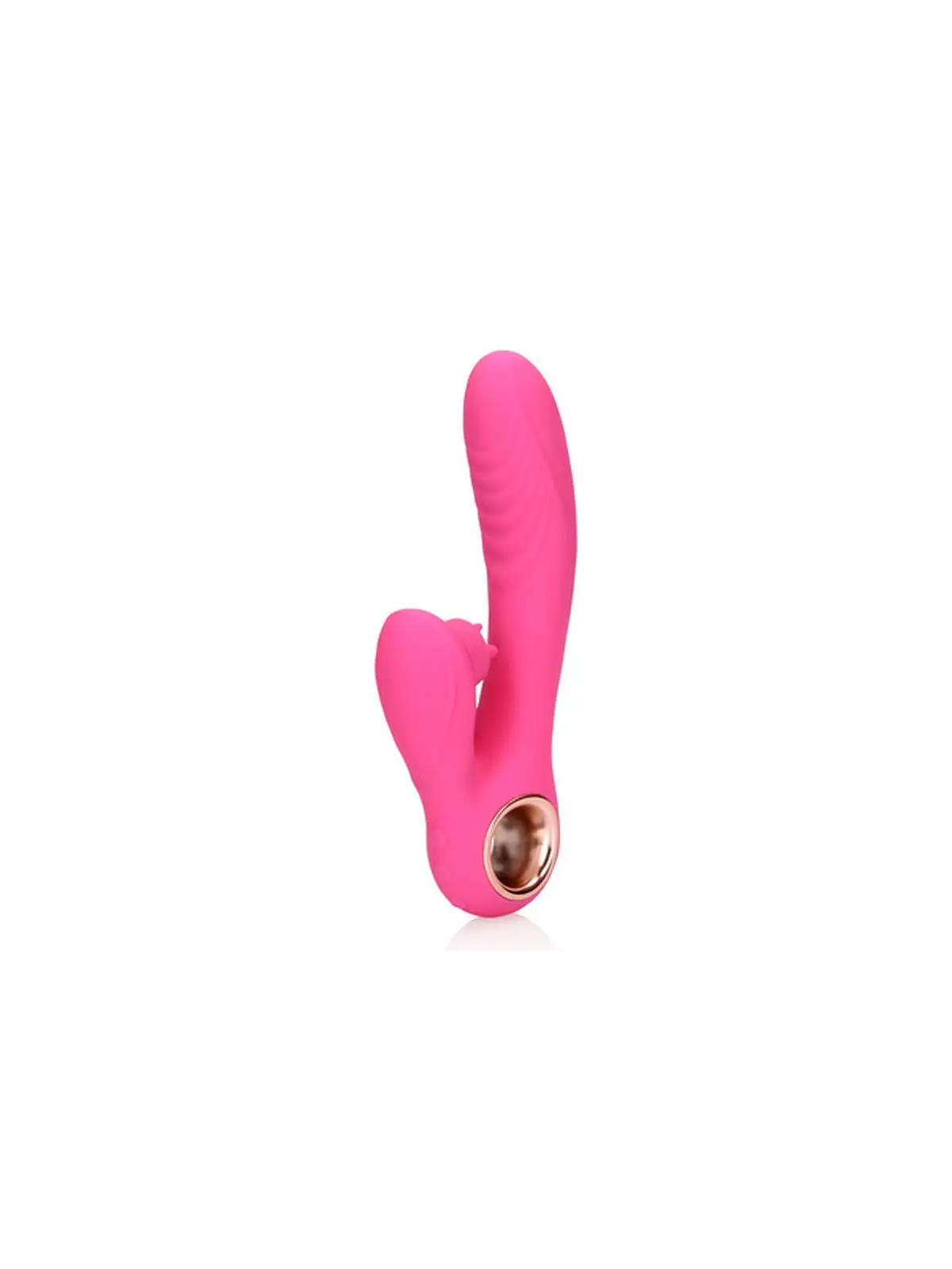VIBRADOR RABBIT COM LAMBIDA E AQUECIMENTO EXUBERANT PINK LOVELINE