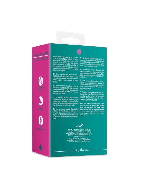 ESTIMULADOR COM LAMBIDA E VIBRAÇÃO ANCIENT SEA LOVELINE