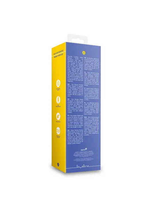 VIBRADOR RABBIT DE SILICONE PROTANOPIA LOVELINE