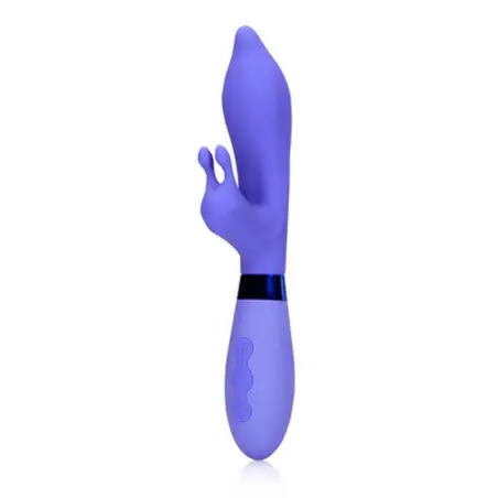 VIBRADOR RABBIT DE SILICONE PROTANOPIA LOVELINE