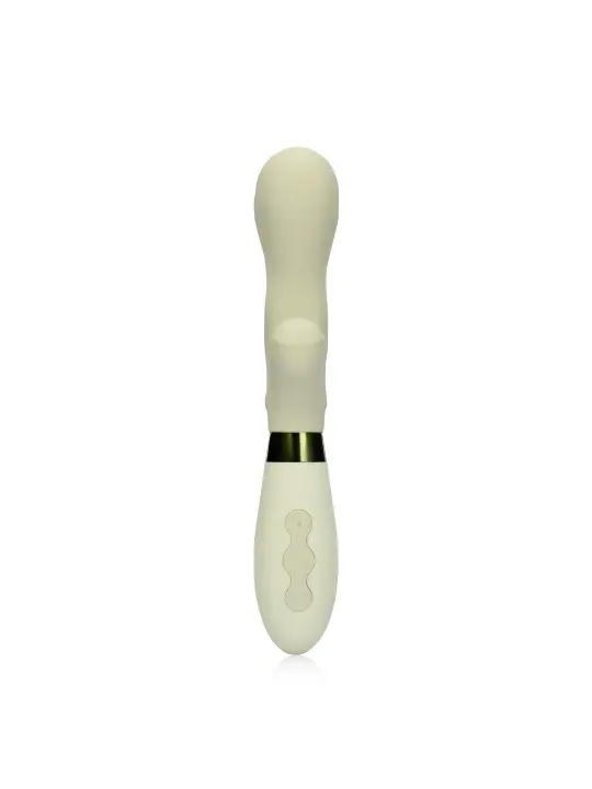VIBRADOR RABBIT DE SILICONE MISTY GREEN LOVELINE