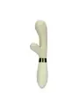 VIBRADOR RABBIT DE SILICONE MISTY GREEN LOVELINE