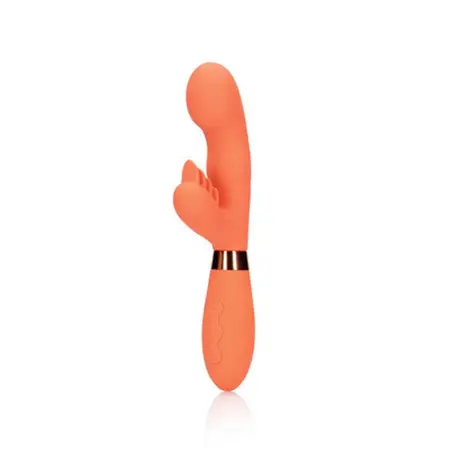 VIBRADOR RABBIT COM ESTRIAS GLAZED CARROTS LOVELINE