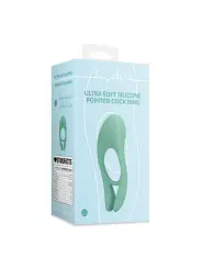 ANEL PARA O PÉNIS ULTRA SOFT SILICONE POINTED BLUE GRASS LOVELINE