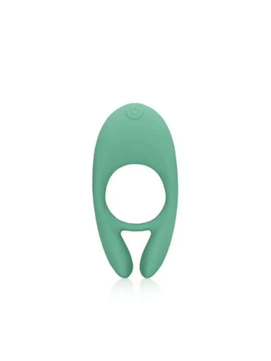 ANEL PARA O PÉNIS ULTRA SOFT SILICONE POINTED BLUE GRASS LOVELINE