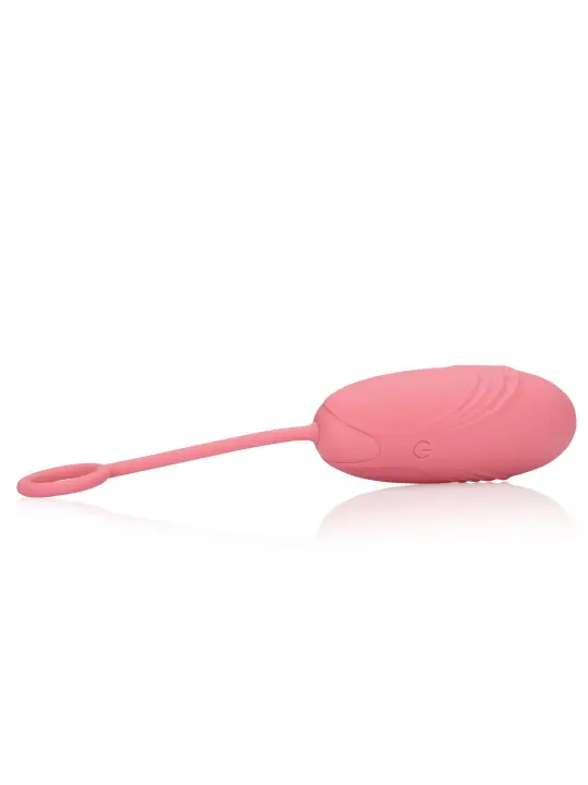 OVO VIBRATÓRIO COM COMANDO ULTRA SOFT SILICONE PINK ARABESQUE LOVELINE