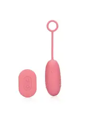 OVO VIBRATÓRIO COM COMANDO ULTRA SOFT SILICONE PINK ARABESQUE LOVELINE