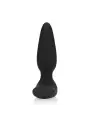 PLUG ANAL COM VIBRAÇÃO E COMANDO SMOOTH VIBRATING LICORICE BLACK LOVELINE