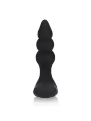 PLUG ANAL COM VIBRAÇÃO E COMANDO BEADED LICORICE BLACK LOVELINE