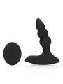 PLUG ANAL COM VIBRAÇÃO E COMANDO BEADED LICORICE BLACK LOVELINE