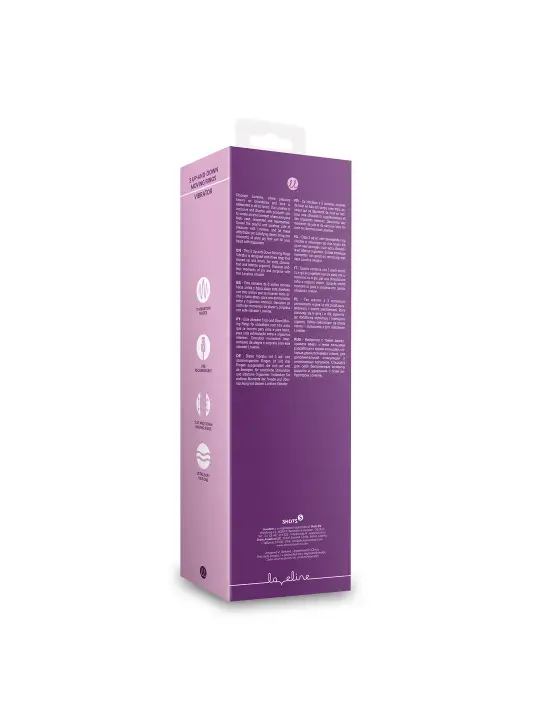 VIBRADOR 3 UP-AND-DOWN MOVING RINGS ORCHIDEE PURPLE LOVELINE