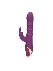 VIBRADOR 3 UP-AND-DOWN MOVING RINGS ORCHIDEE PURPLE LOVELINE