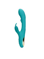 VIBRADOR BUTTERFLY FLAPPING G-SPOT PEACOCK BLUE LOVELINE