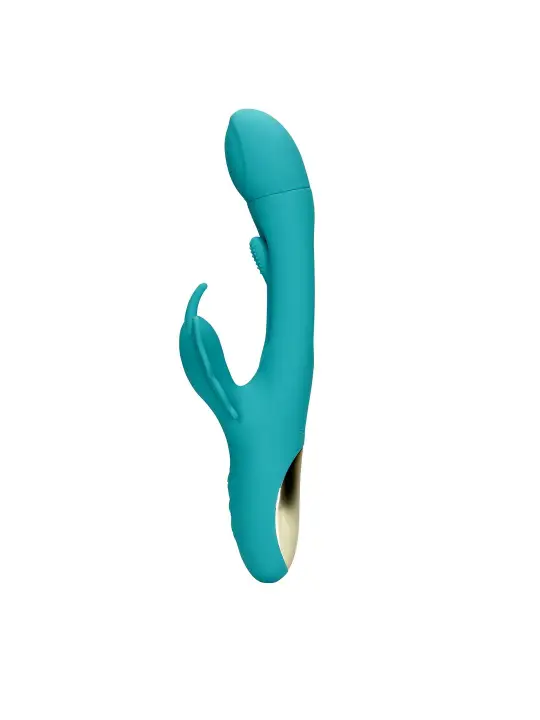 VIBRADOR BUTTERFLY FLAPPING G-SPOT PEACOCK BLUE LOVELINE
