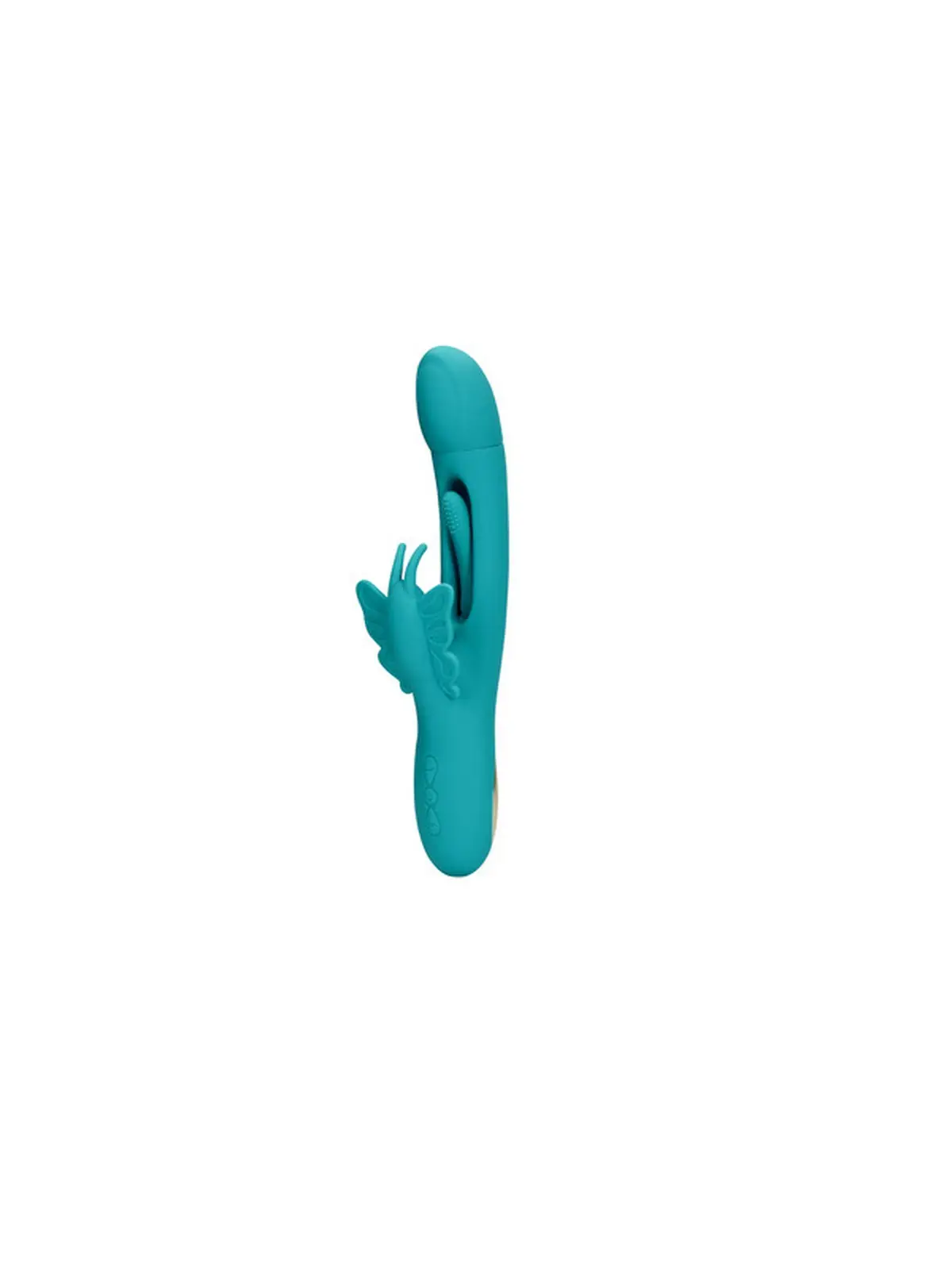 VIBRADOR BUTTERFLY FLAPPING G-SPOT PEACOCK BLUE LOVELINE